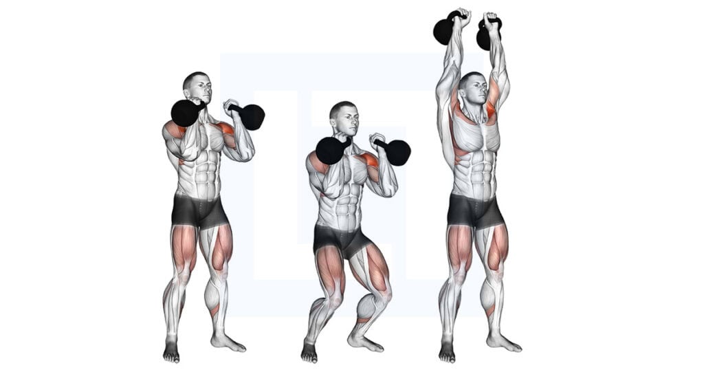 Kettlebell Double Push Press