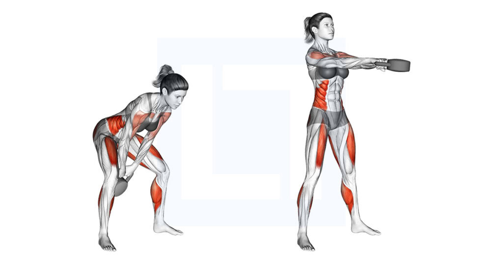 Overhand Setter Kettlebell Overhand Grip Swing: Power Builder