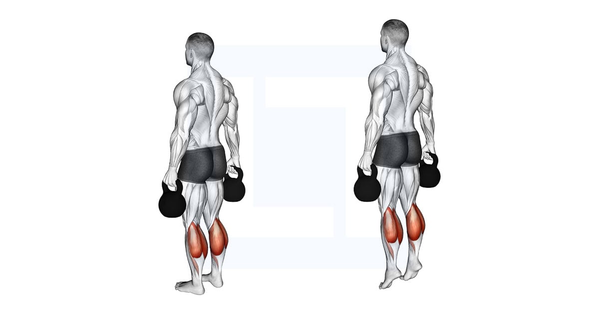 Kettlebell Standing Calf Raise
