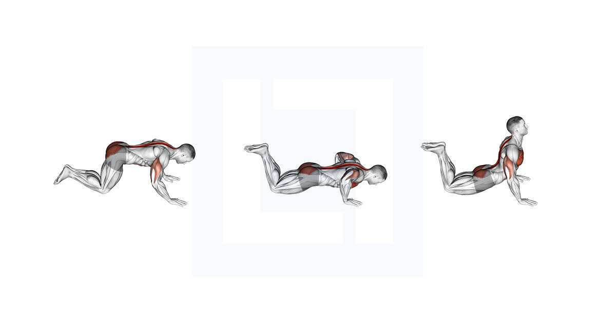 Kneeling Cobra Push-Up