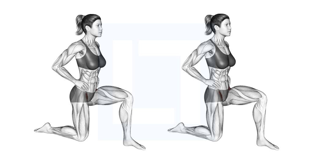 Kneeling Iliopsoas Stretch