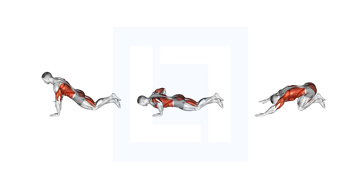 Kneeling Modified Hindu Push Up