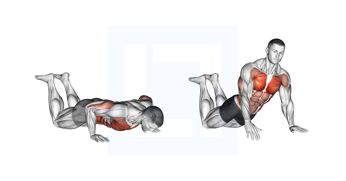 Kneeling Rotational Push-Up
