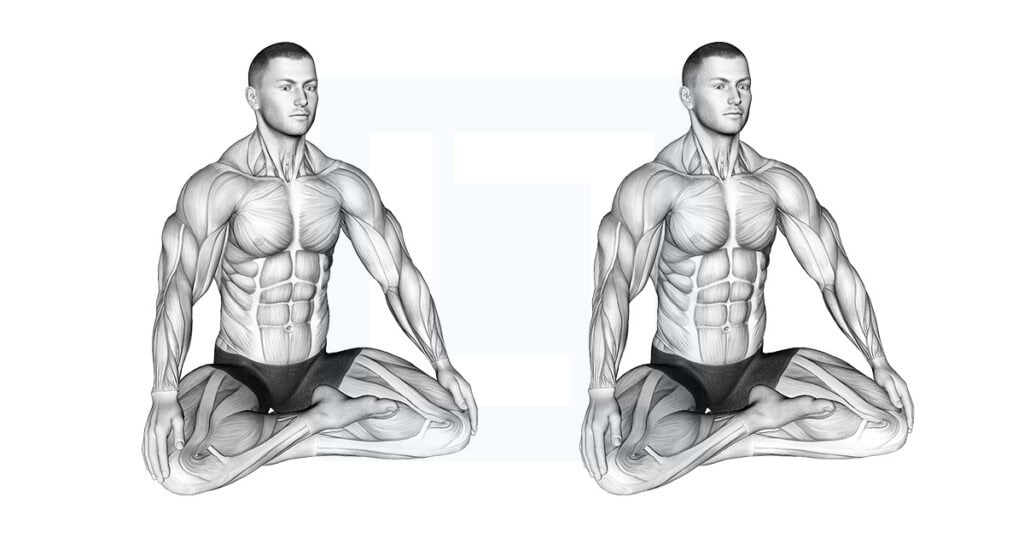 Lotus Pose Breathing