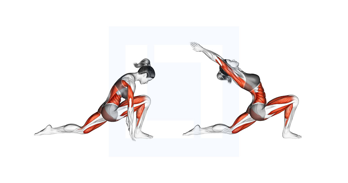 Low Lunge Yoga Pose Anjaneyasana I