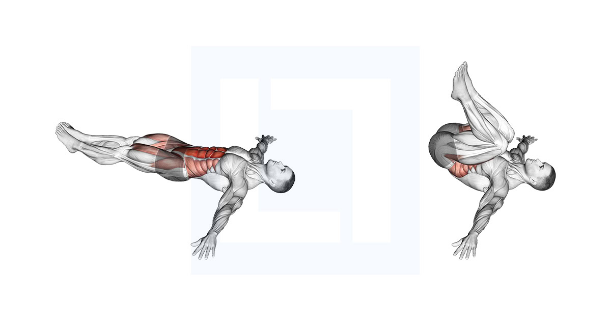 Lying Leg Hip Raise on Floor