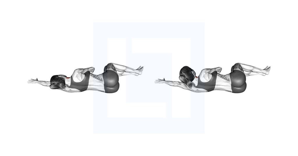 Lying Scalene Muscles Activation