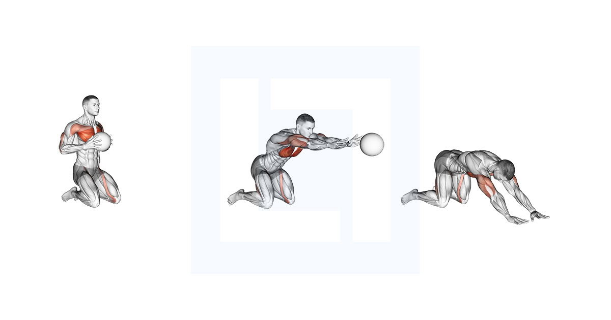 Medicine Ball Chest Push Multiple Response