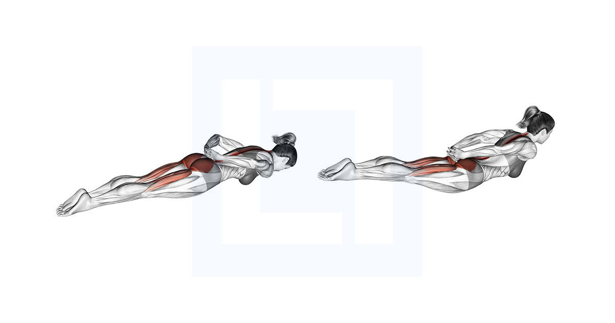 Prone Cobra Hands Interlocked