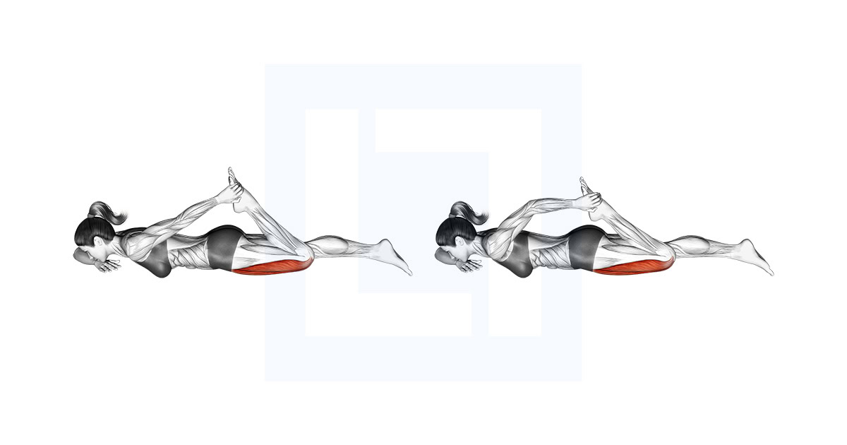 Quadriceps Lying Stretch