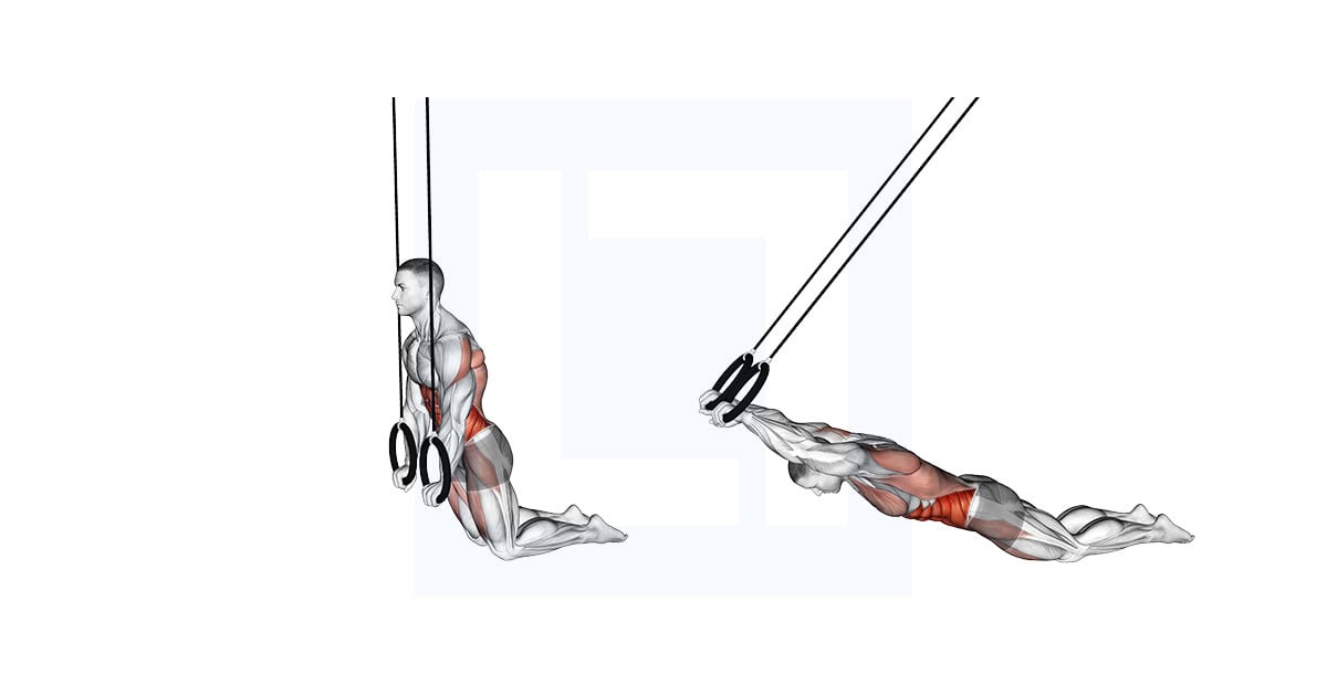 Ring Kneeling Ab Rollout
