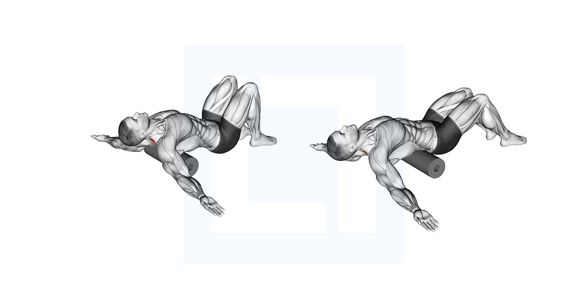 Roll Erector Spinae Lying on Floor