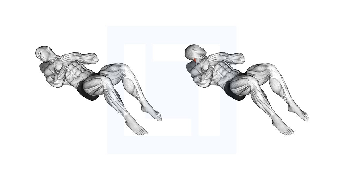 Roll Neck Rotation Lying on Floor