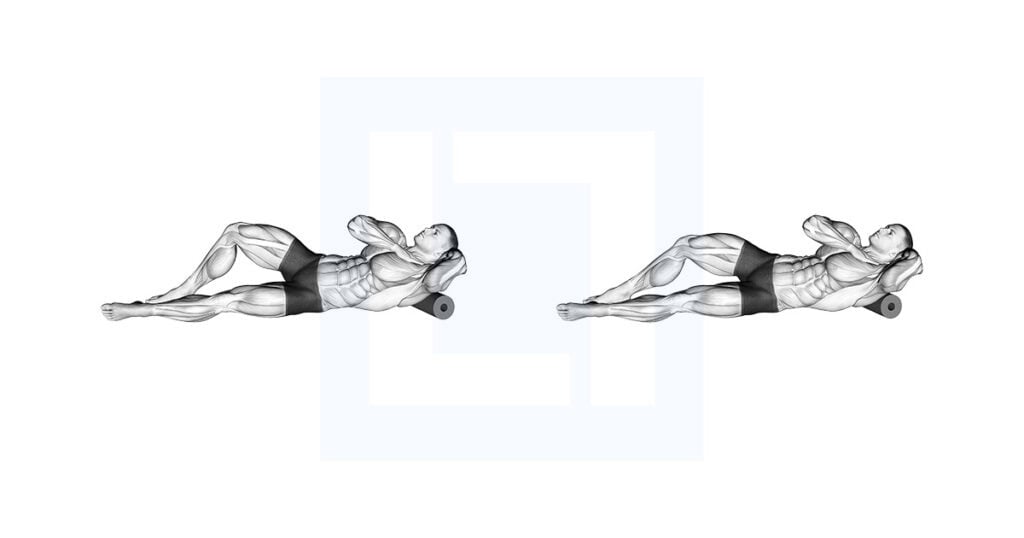 Roll Posterior Shoulder Lying On Floor