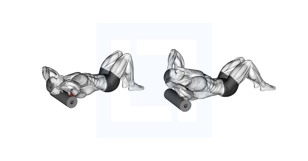 Roll Shoulder Back Rotation Lying on Floor