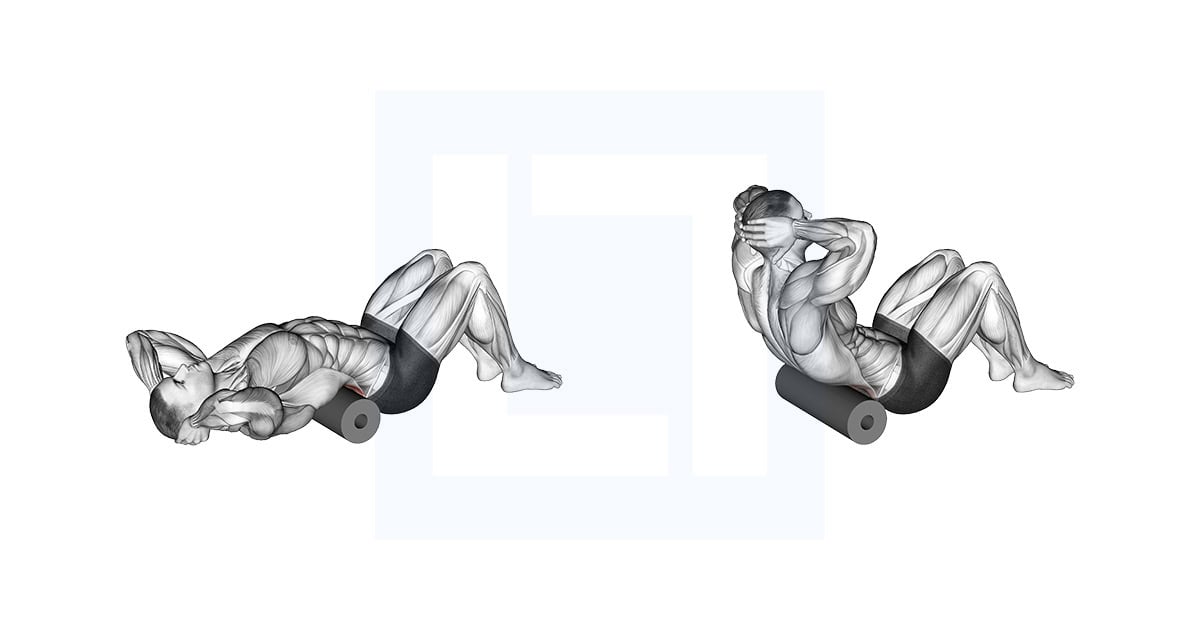 Roll Thoracic Spine Lying on Floor