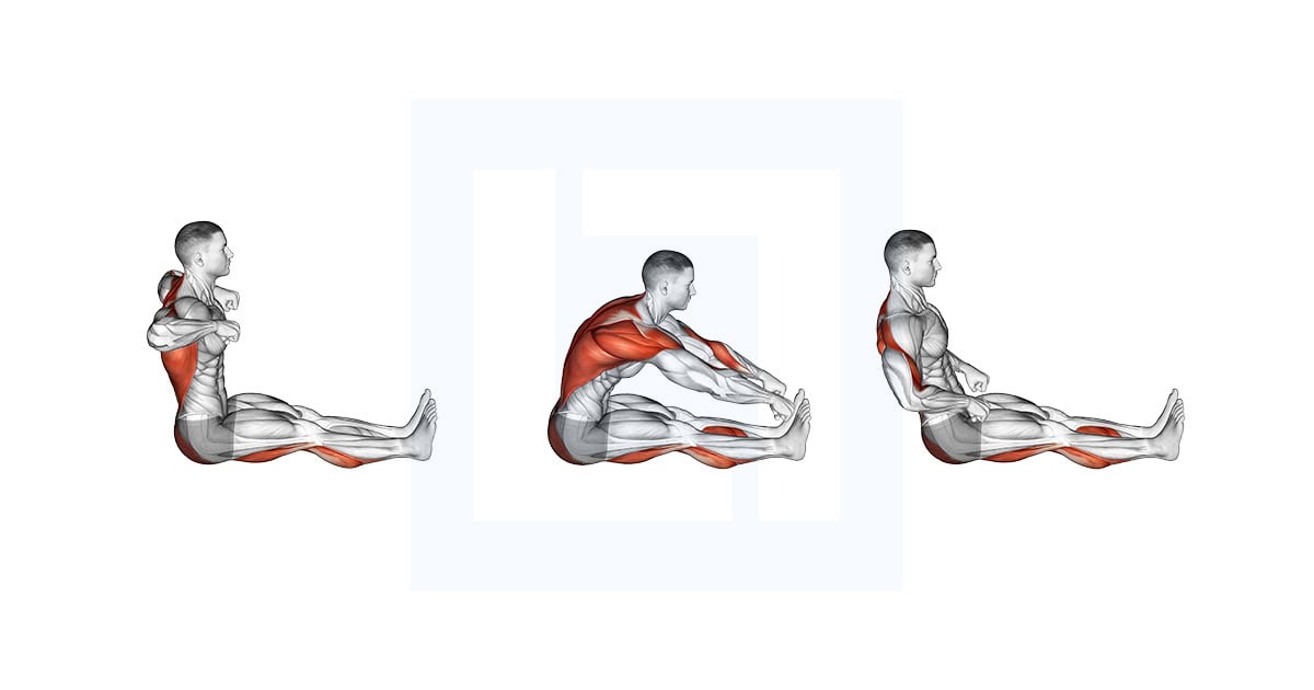 Rowing Boat Yoga Pose