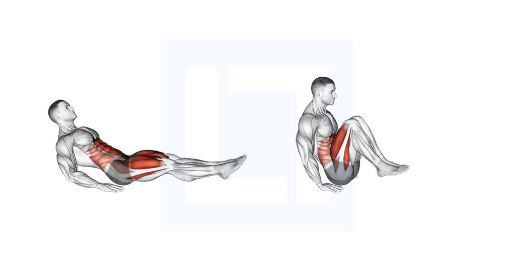 Seated In Out Leg Raise on Floor