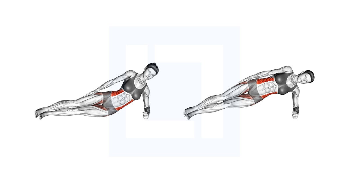 Side Bridge with Straight Legs