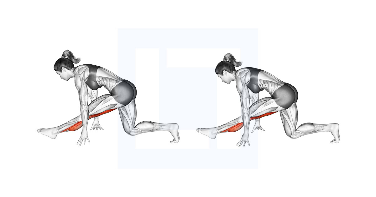 Single Leg Calf Stretch