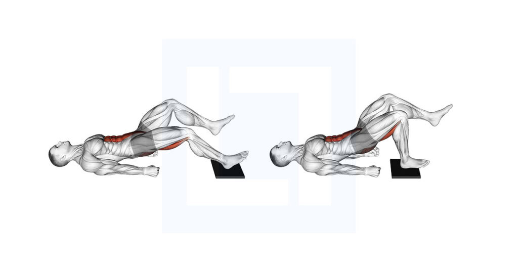 Single Leg Sliding Bridge Curl
