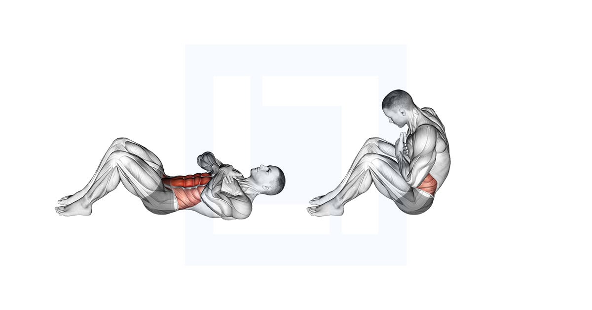 Sit Up with Arms on Chest