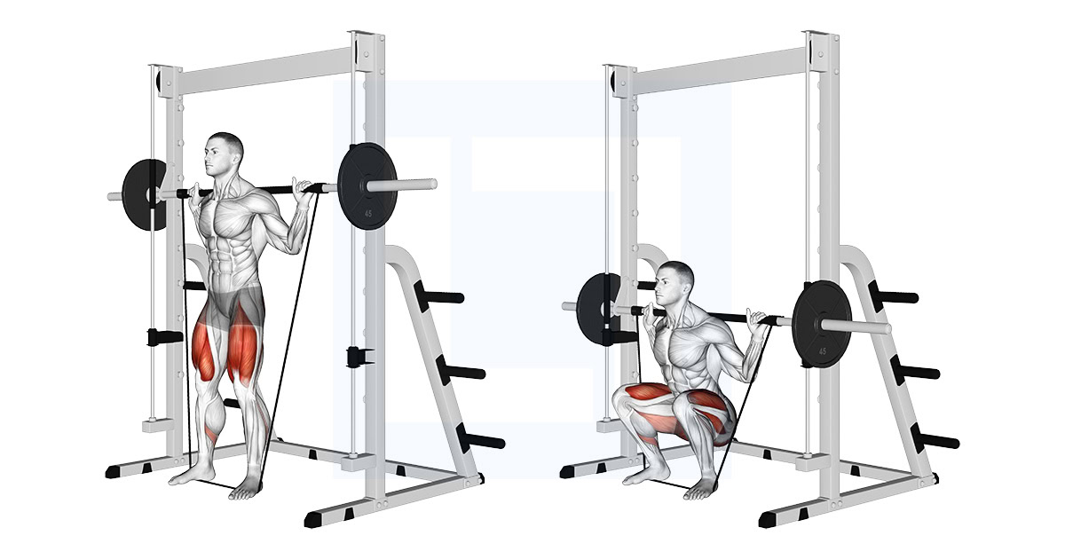 Smith Banded Full Squat