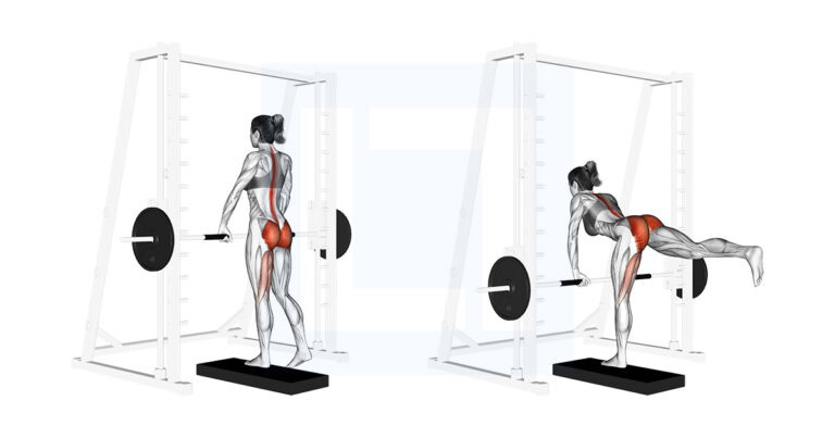 Smith One Leg Deadlift: Single Leg RDL