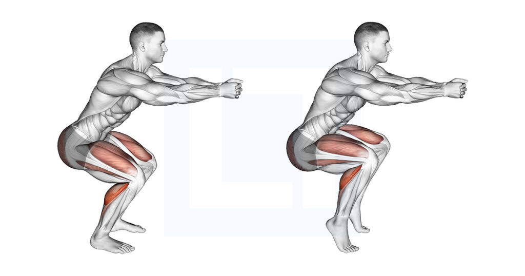 One Leg Squat (Pistol Squat): Single-Leg Squat to Depth