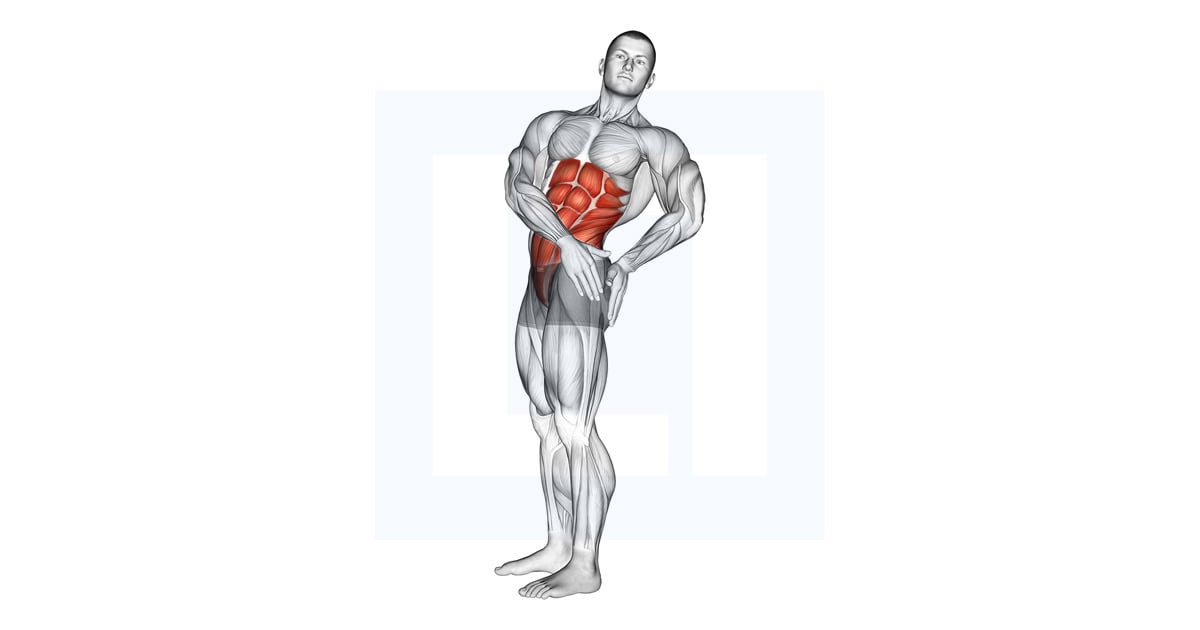 Standing Abs Rotation Stretch