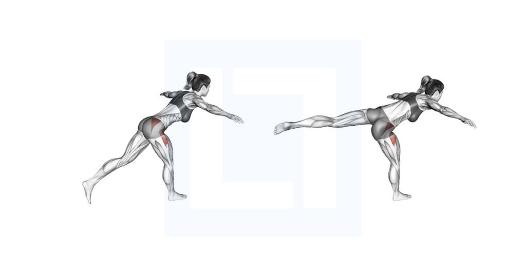 Standing Balance Hip Rotation