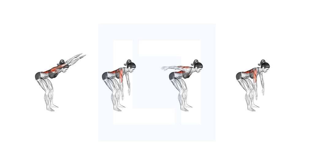 Stationary Arms Throw