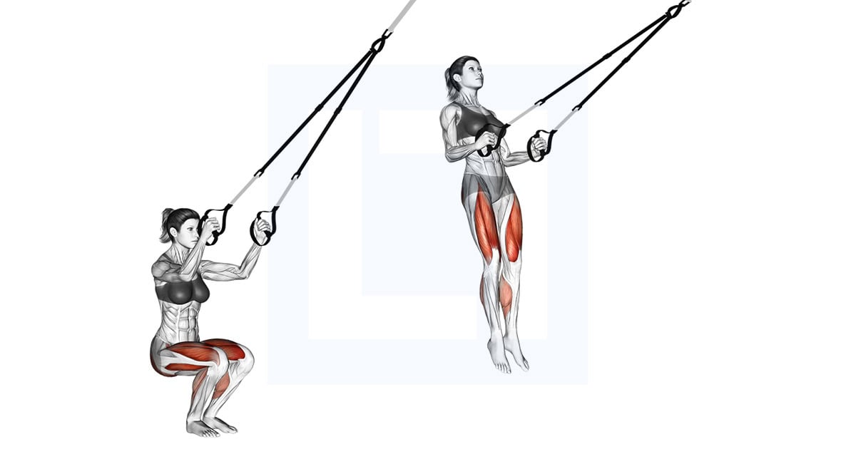 Suspender Jump Squat