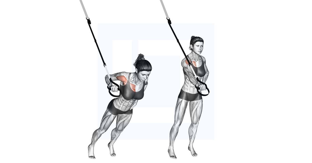 Suspender One Arm Chest Press