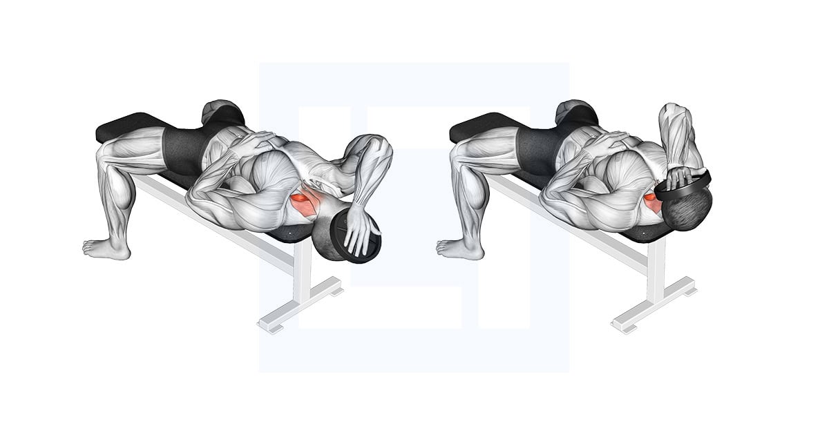 Weighted Lying Side Neck Raise