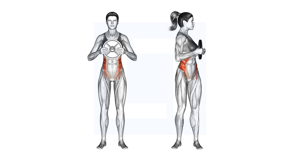 Weighted Standing Twist