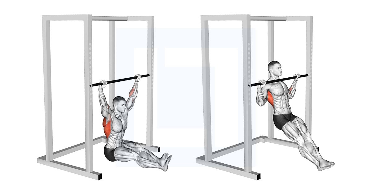 Wide Seated Pull-Up